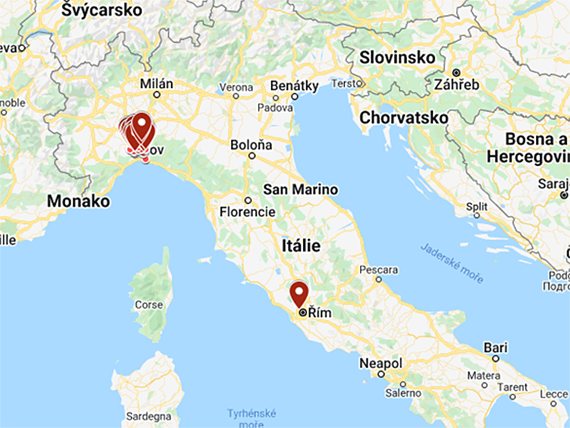 AMP v Itálii: infikovaný divočák na předměstí Říma