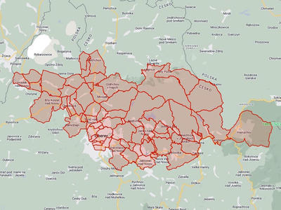 SVS vymezila na Liberecku ochranné pásmo navazující na pásmo infekce